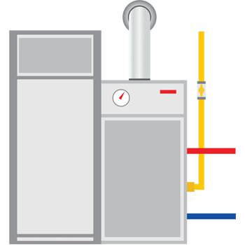 condensatie vloerketel