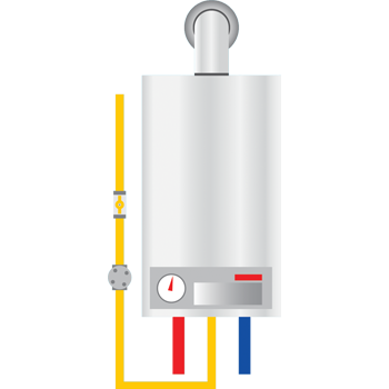 condensatieketel met boiler
