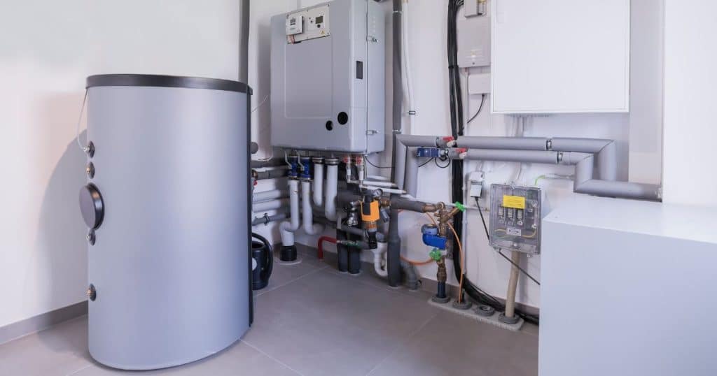 Daikin warmtepompboiler in een woning.