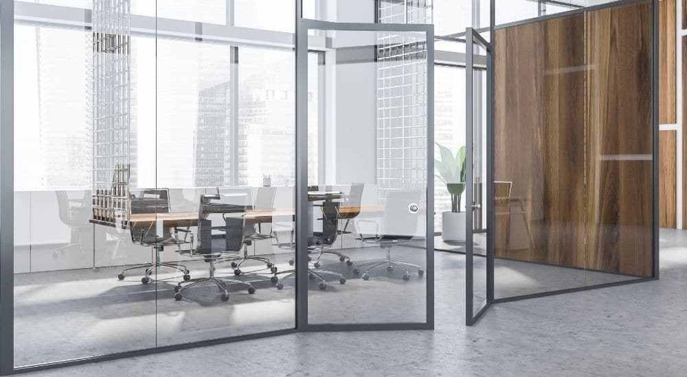 Stalen binnendeuren.