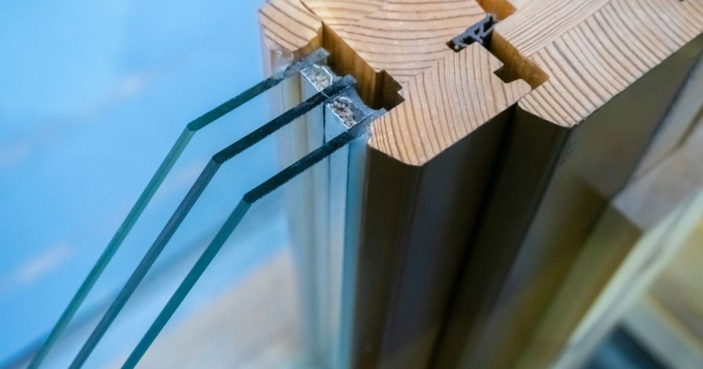 Driedubbele beglazing