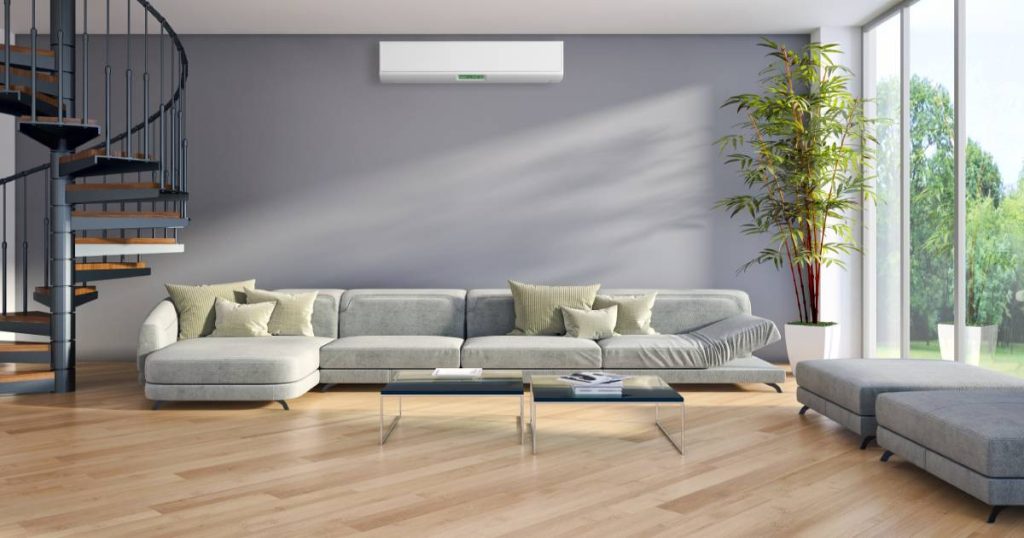 Ontdek waar je de airco het best kunt plaatsen in je woonkamer!