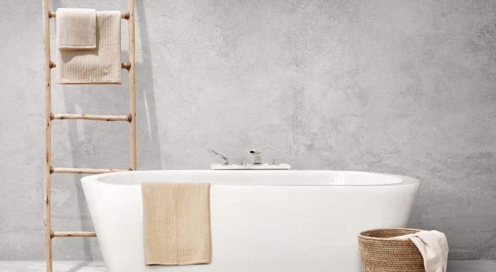 Badkamer in tadelakt