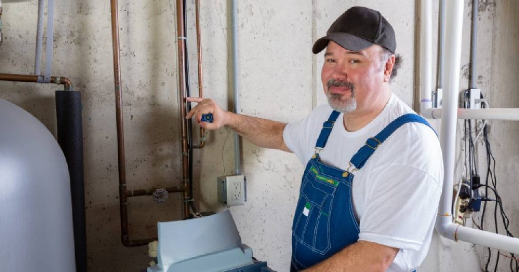 installatie waterverzachter