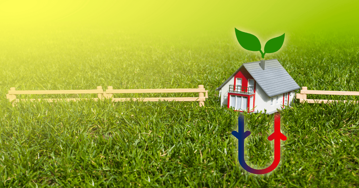 Geothermische energie uitgelegd door middel van een visual.