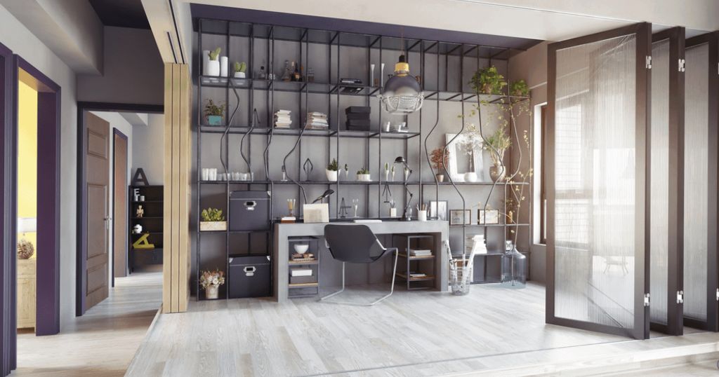 Een harmonicadeur voor een grote opening.