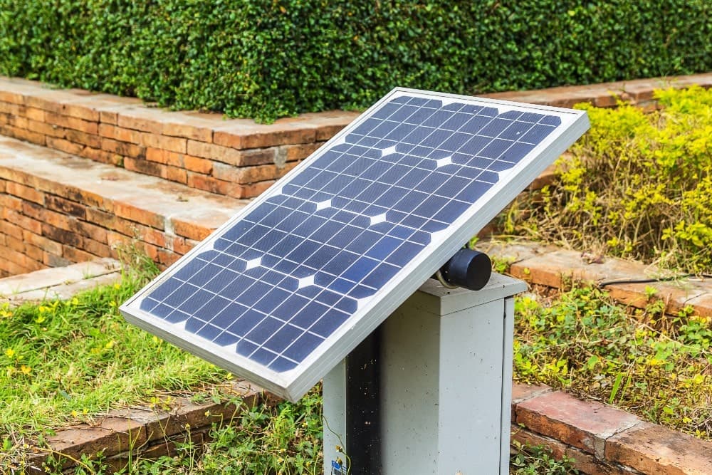 zonnepanelen in de tuin: kostprijs