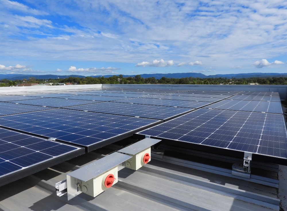 Zonnepanelen plat dak