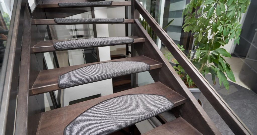 anti-slip matten nieuwe trap 