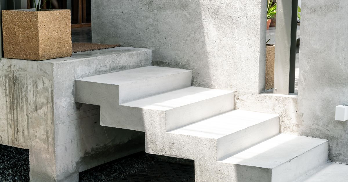 betonnen trappen 