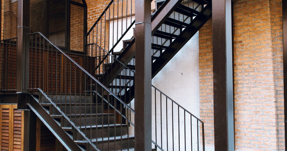 metalen trappen 
