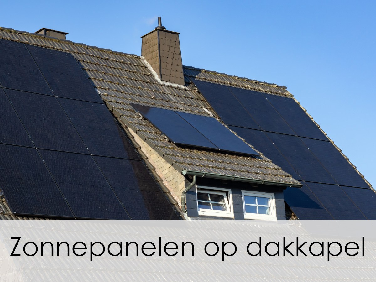 zonnepanelen op dakkapel