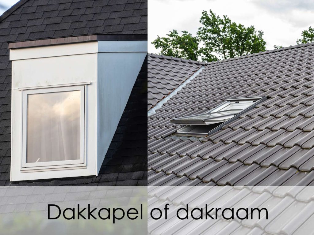 keuze tussen dakkapel of dakraam