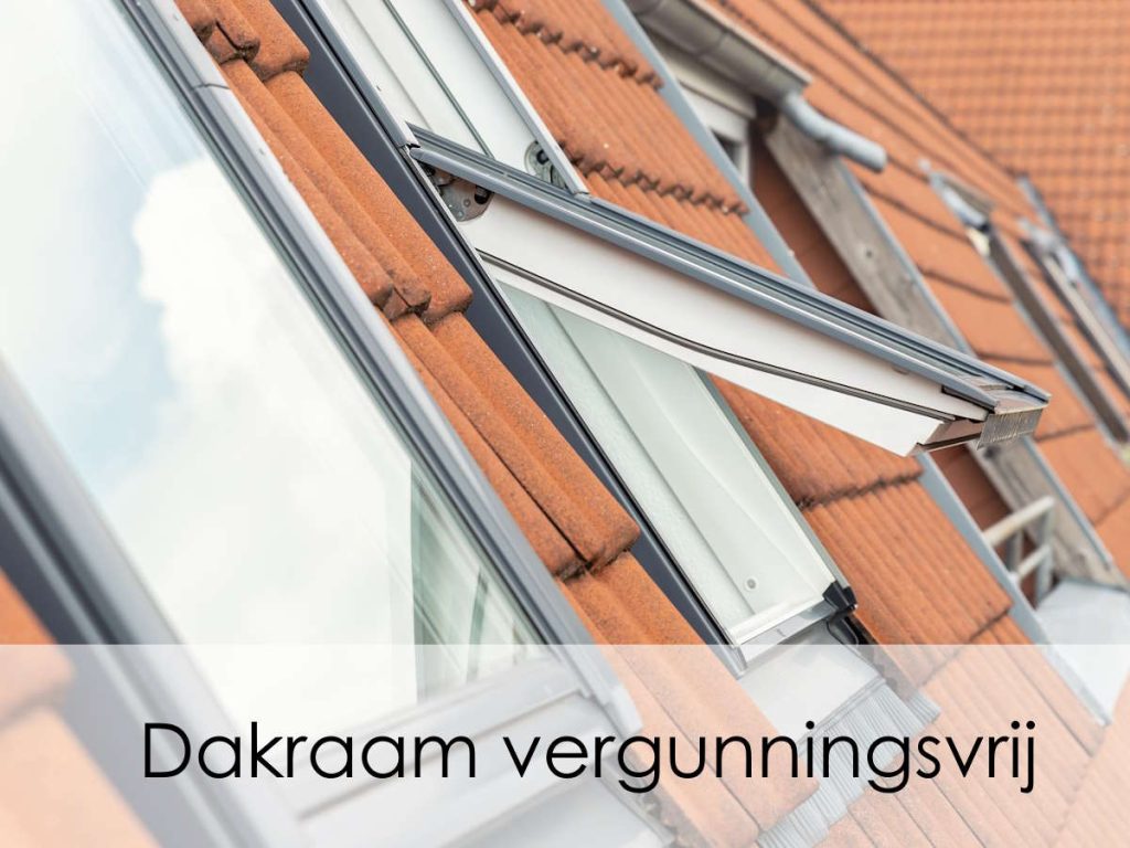 twee dakramen naast elkaar