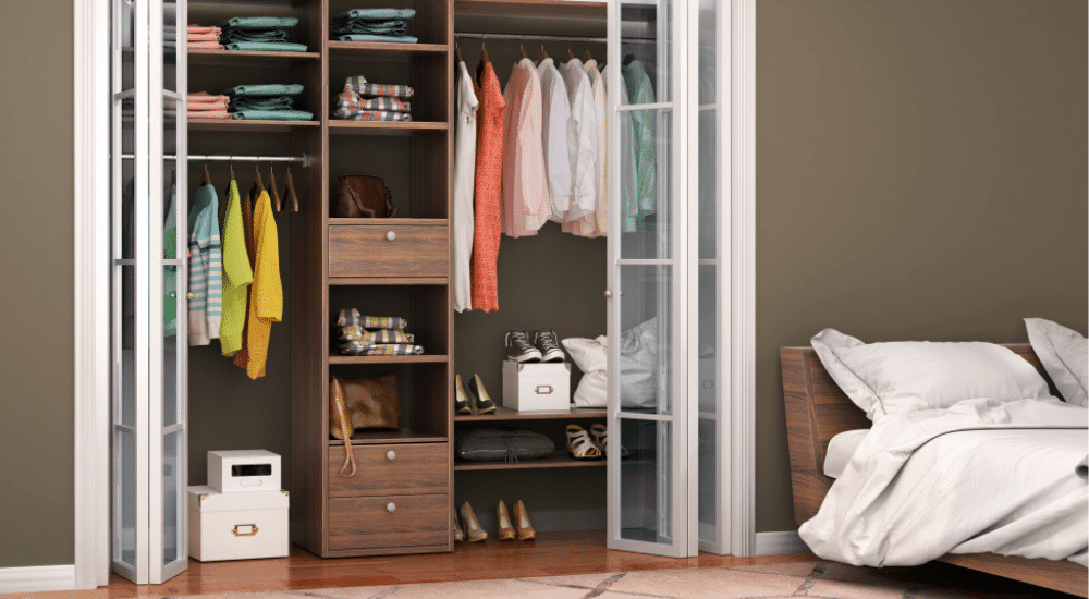 Dubbele schuifdeur slaapkamer