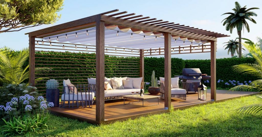 pergola of terrasoverkapping