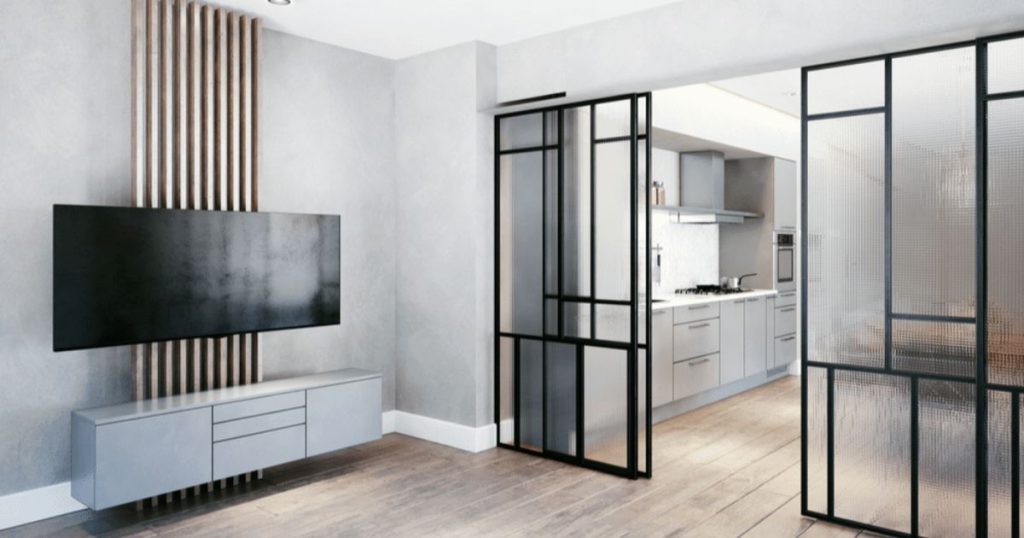 Steellook schuifdeur